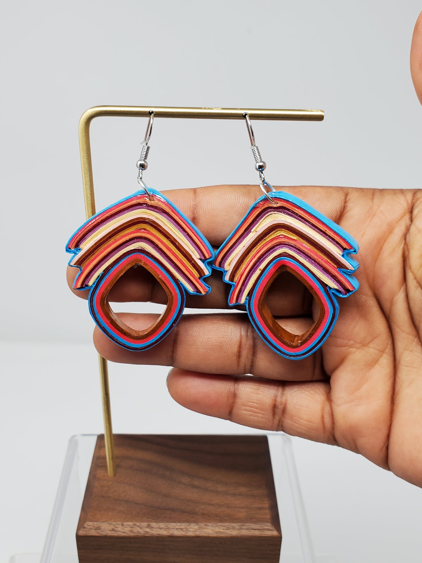 Tanashe Triangle shaped Earrings