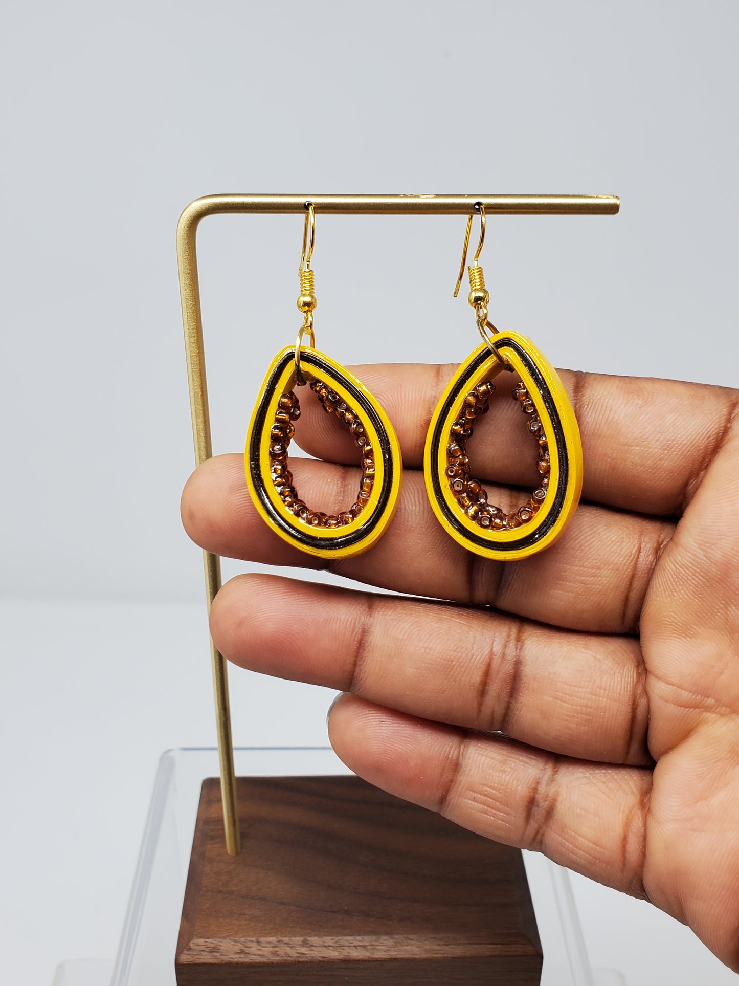 Ariko Round Open Multi-colored Earrings