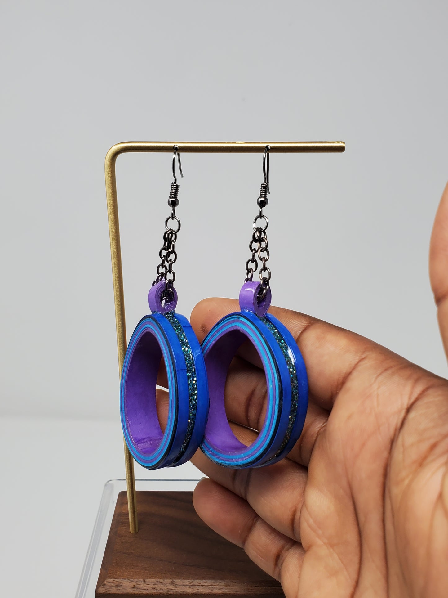 Ariko Round Open Multi-colored Earrings
