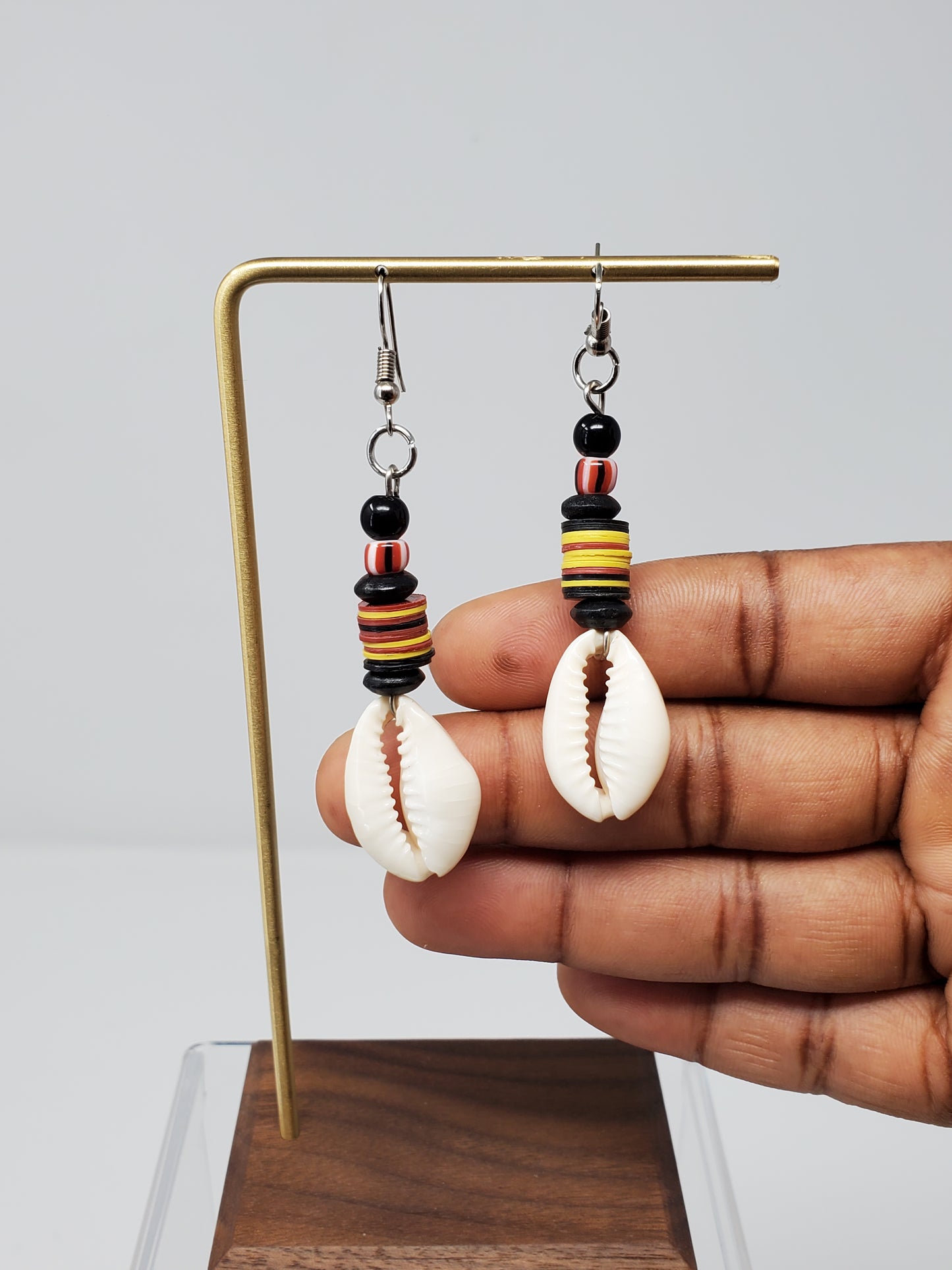 Imani Cowry Shell Earrings