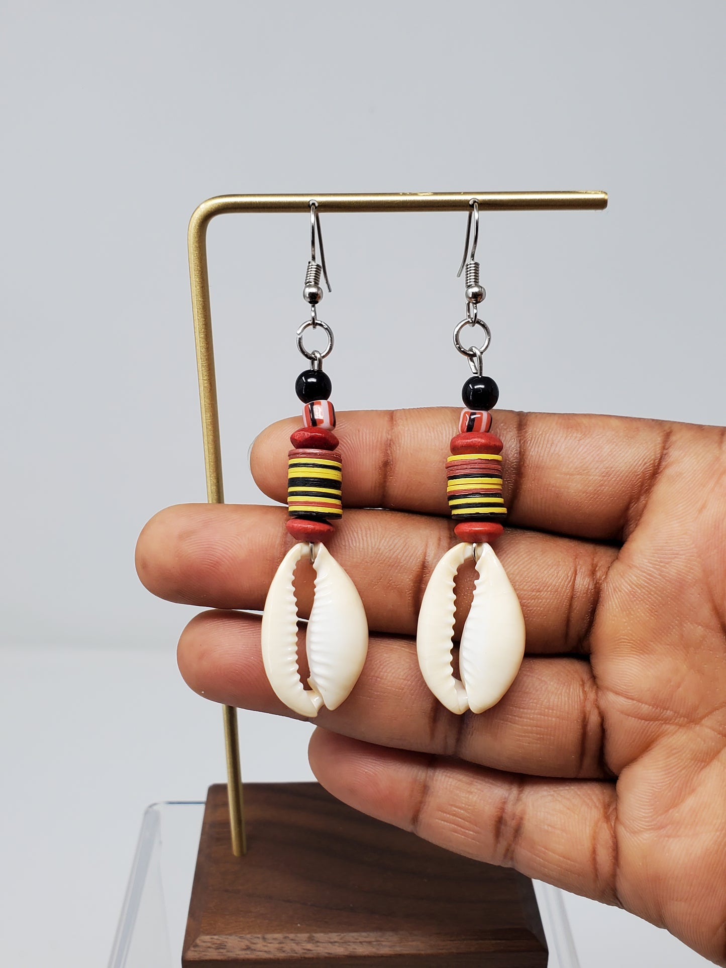 Imani Cowry Shell Earrings