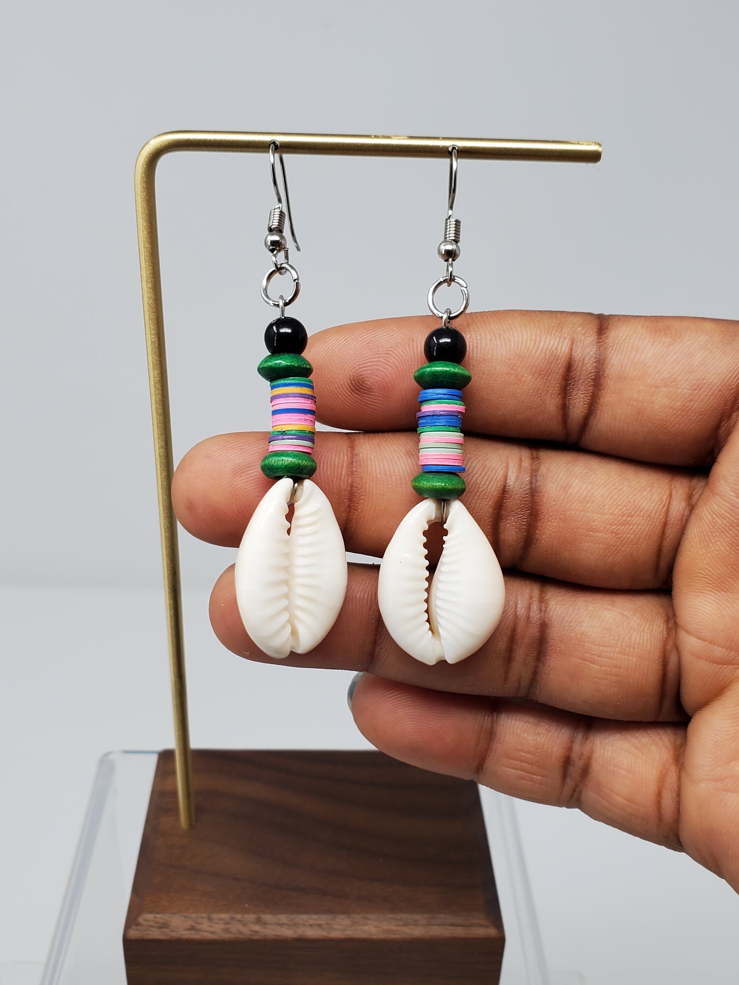 Imani Cowry Shell Earrings