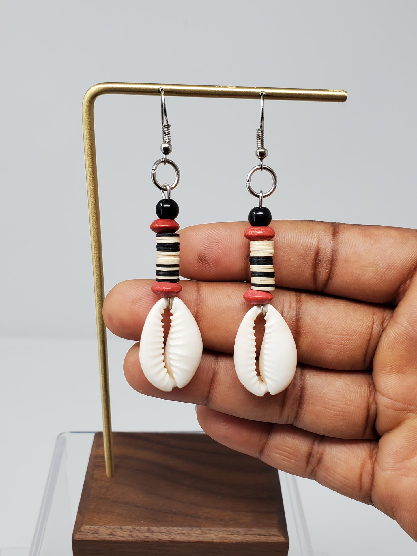 Imani Cowry Shell Earrings