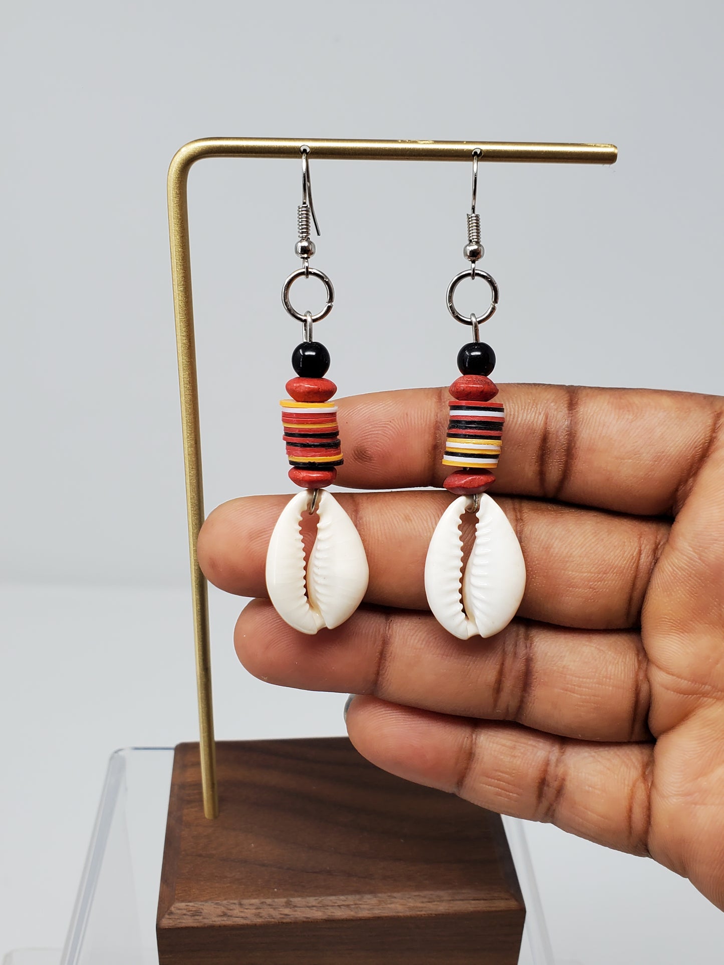 Imani Cowry Shell Earrings