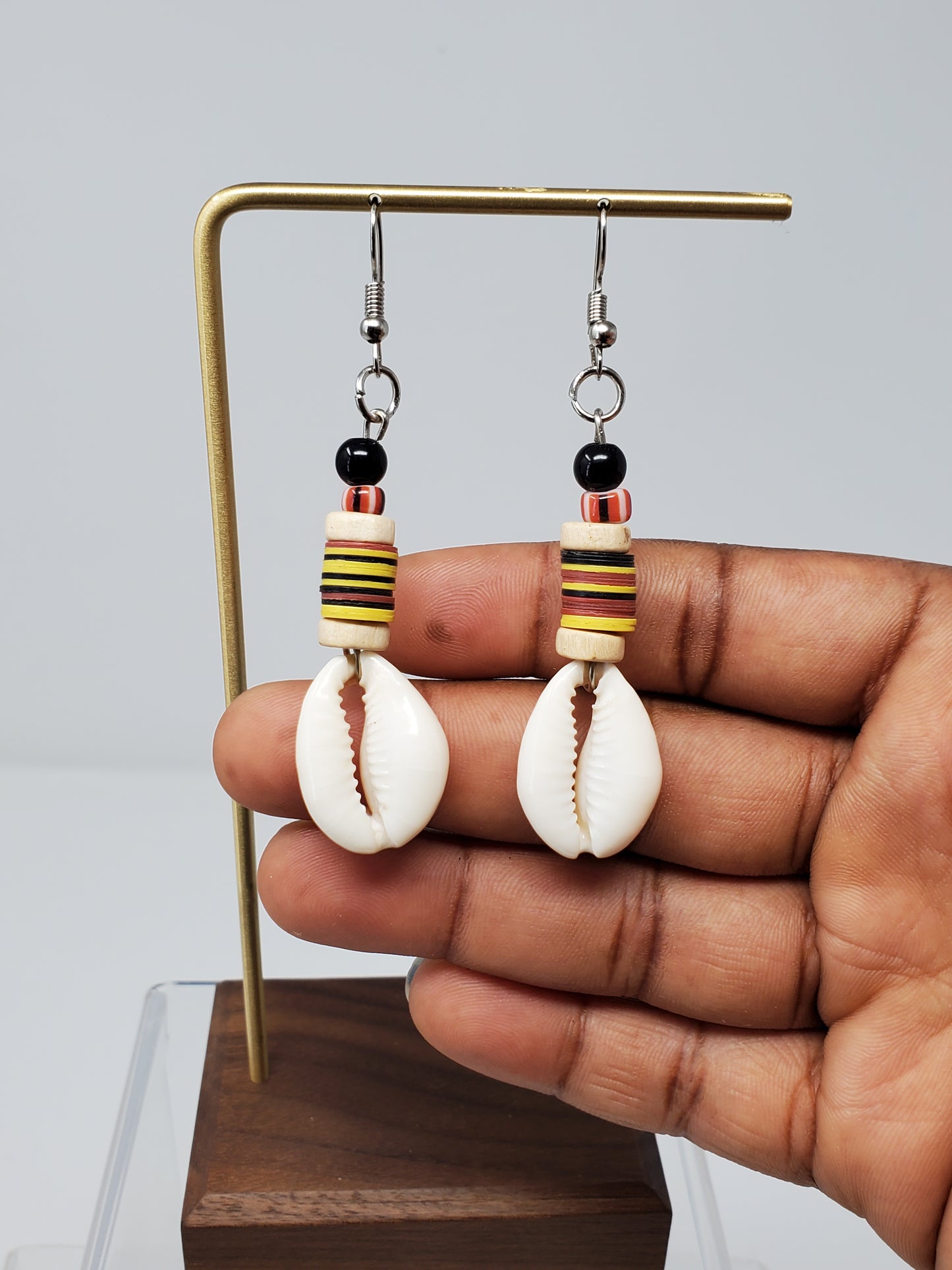 Imani Cowry Shell Earrings
