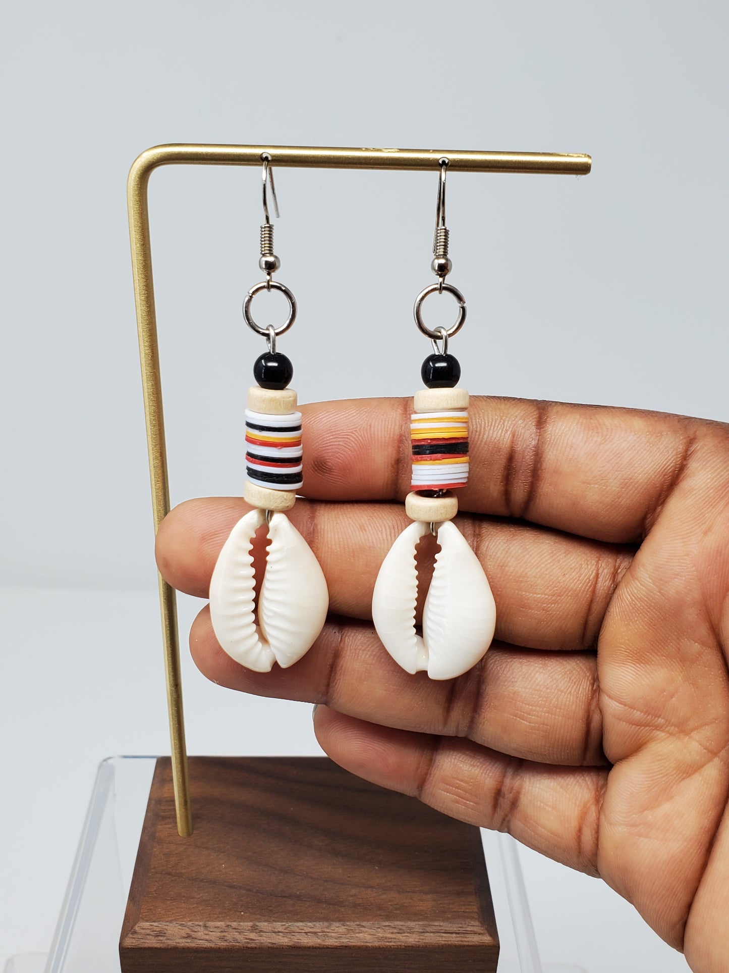 Imani Cowry Shell Earrings