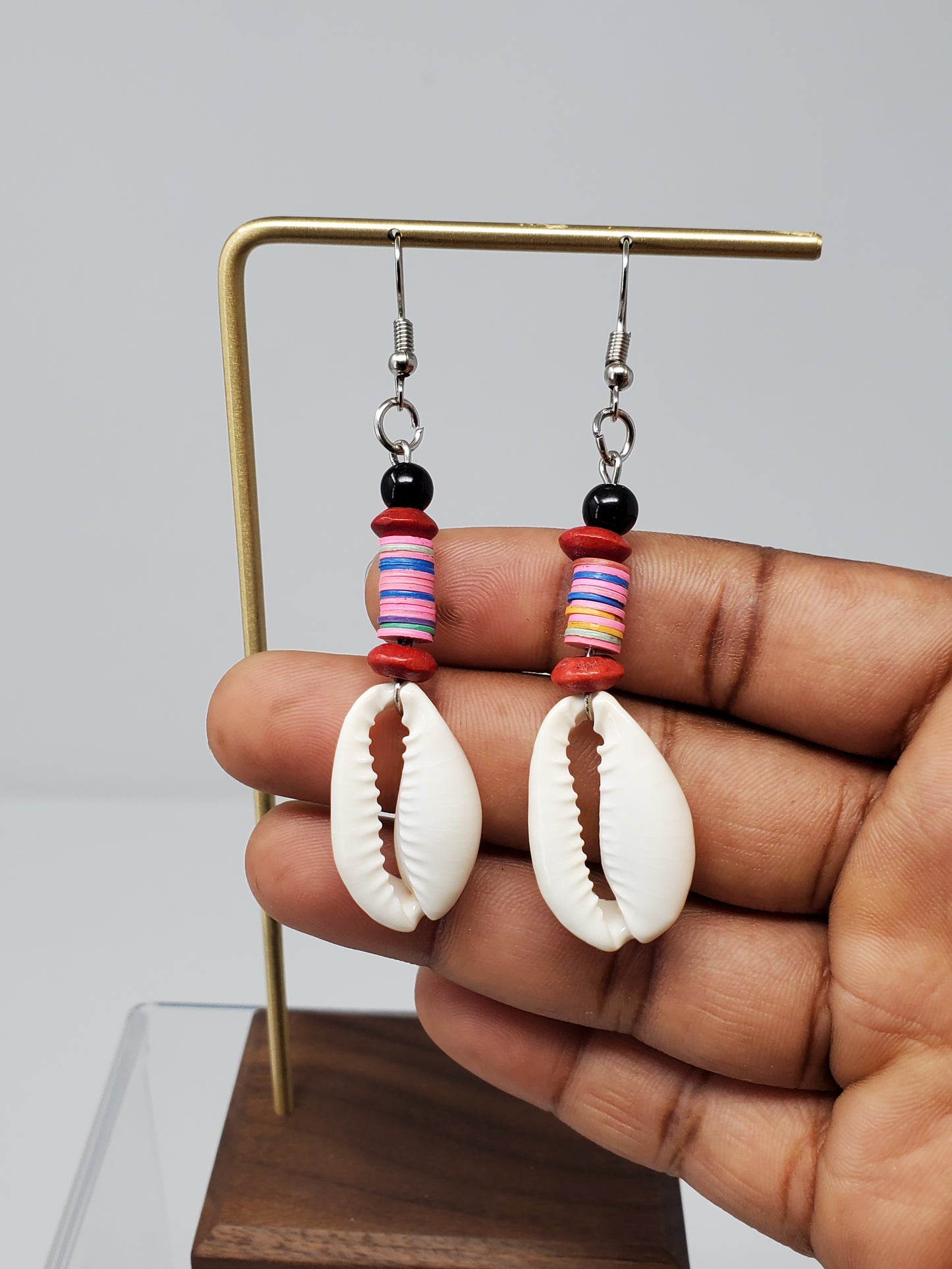 Imani Cowry Shell Earrings