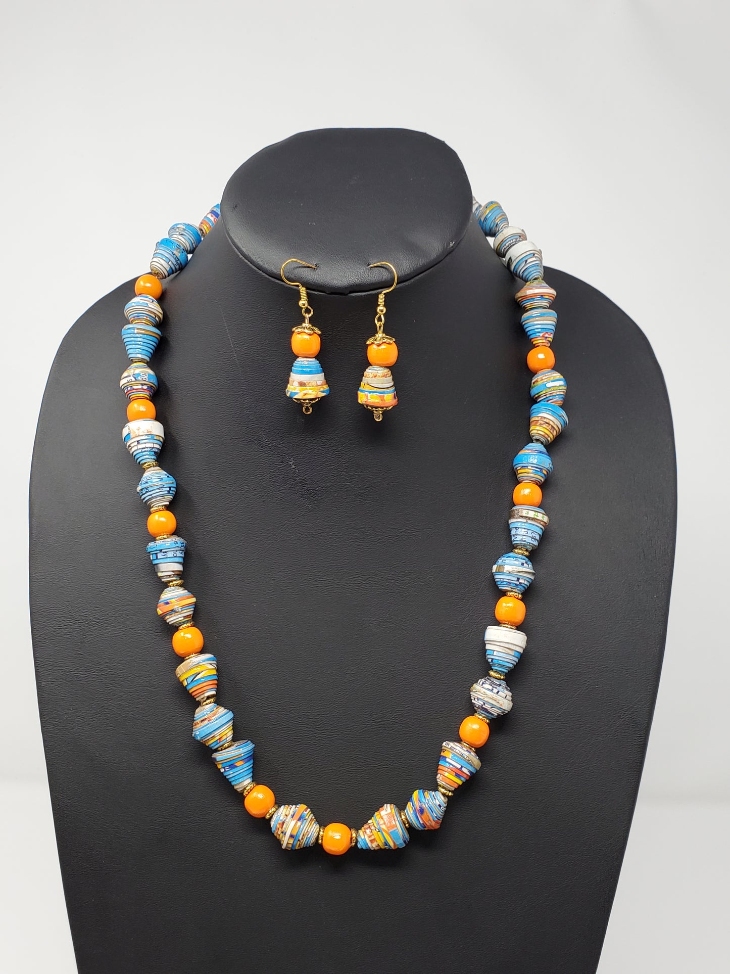 Rufaro Paper Bead Necklace