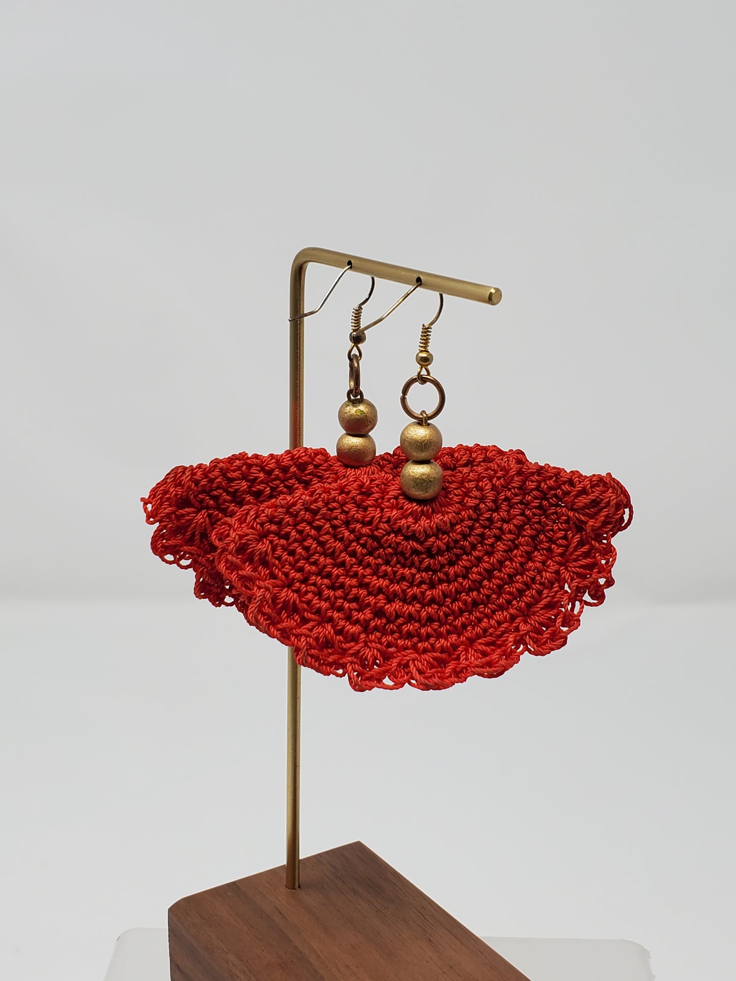 Fezile Crotchet Fan Earrings
