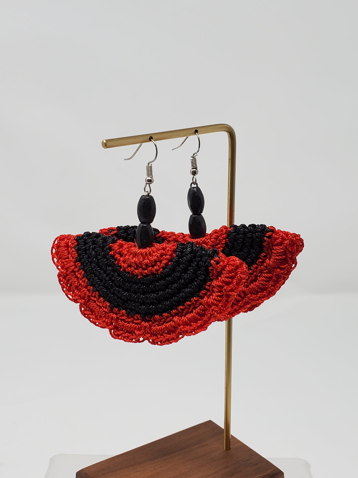 Fezile Crotchet Fan Earrings