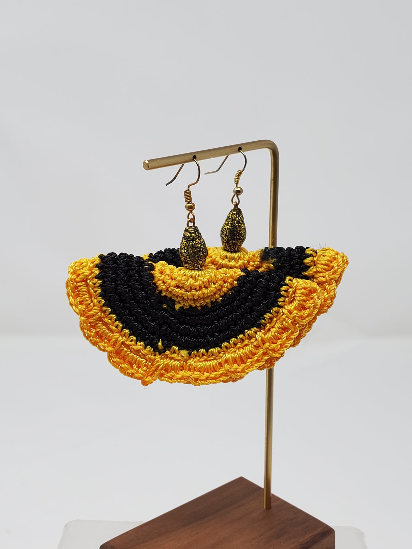 Fezile Crotchet Fan Earrings