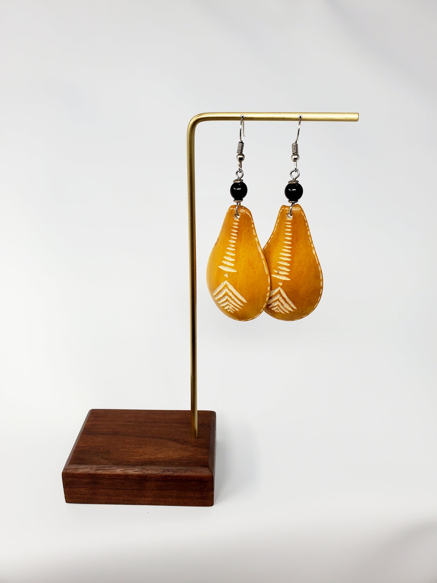 Malaika Calabash Earrings