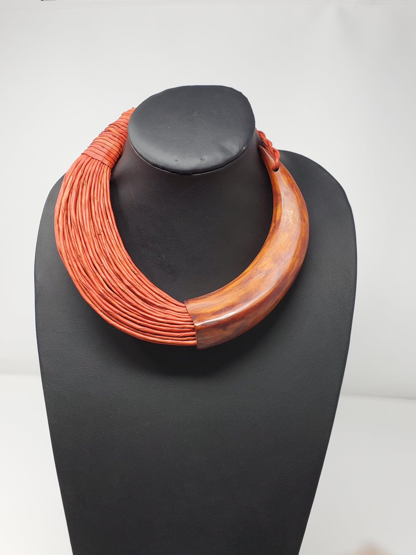 Ekua leather Necklace