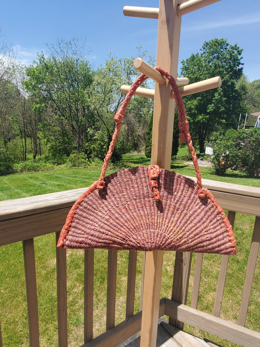 Ashanti Bolga Basket Bag (with lining)