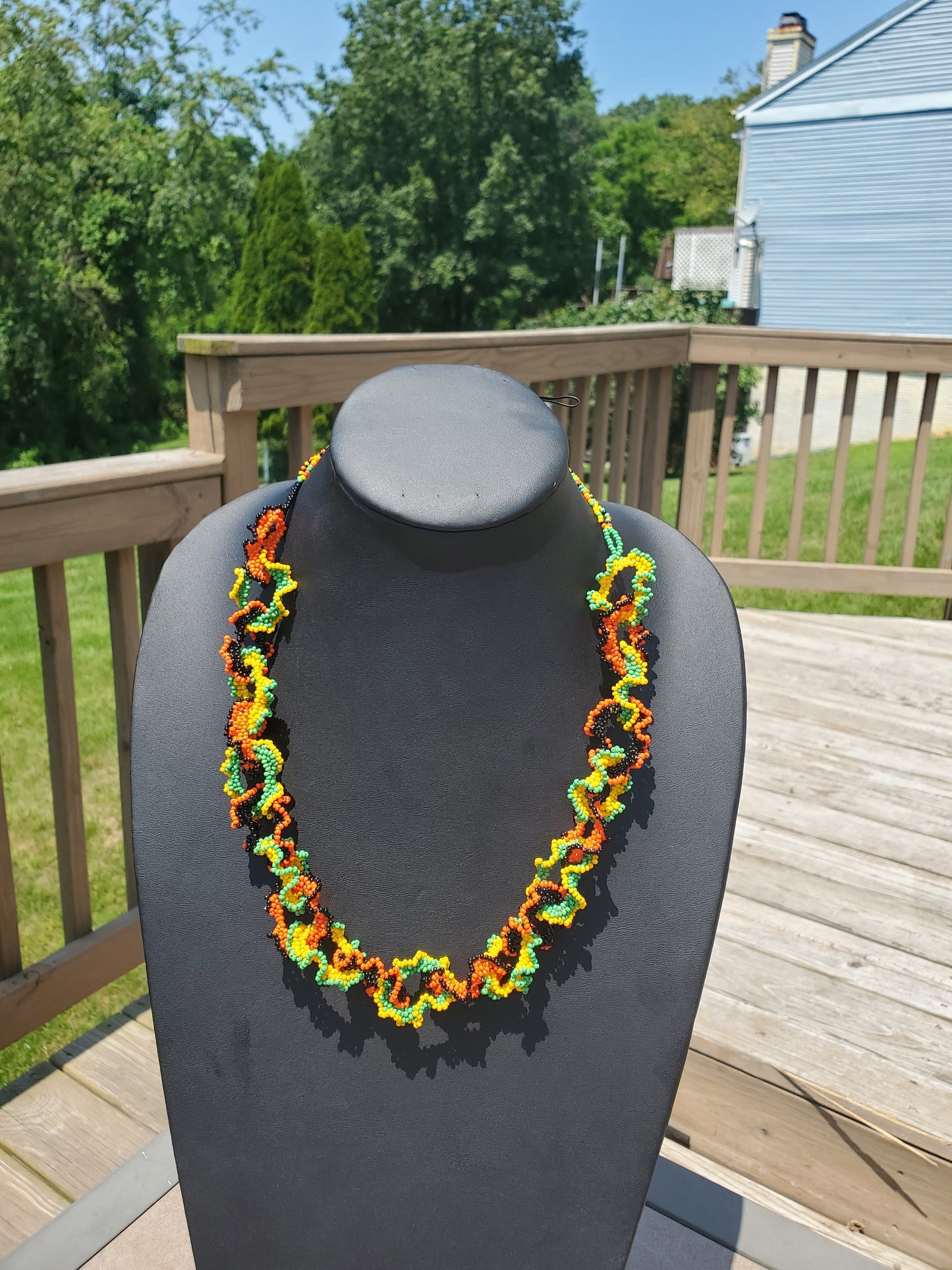 Mbali beaded necklace