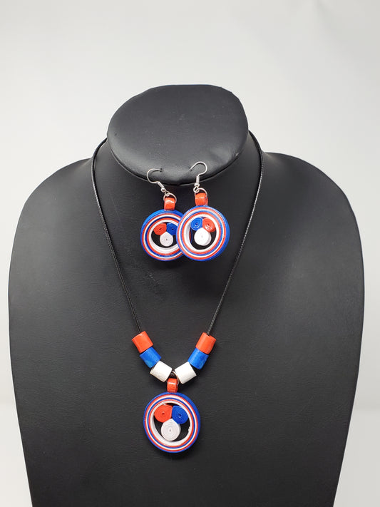 Tinashe  Paper Necklace Set