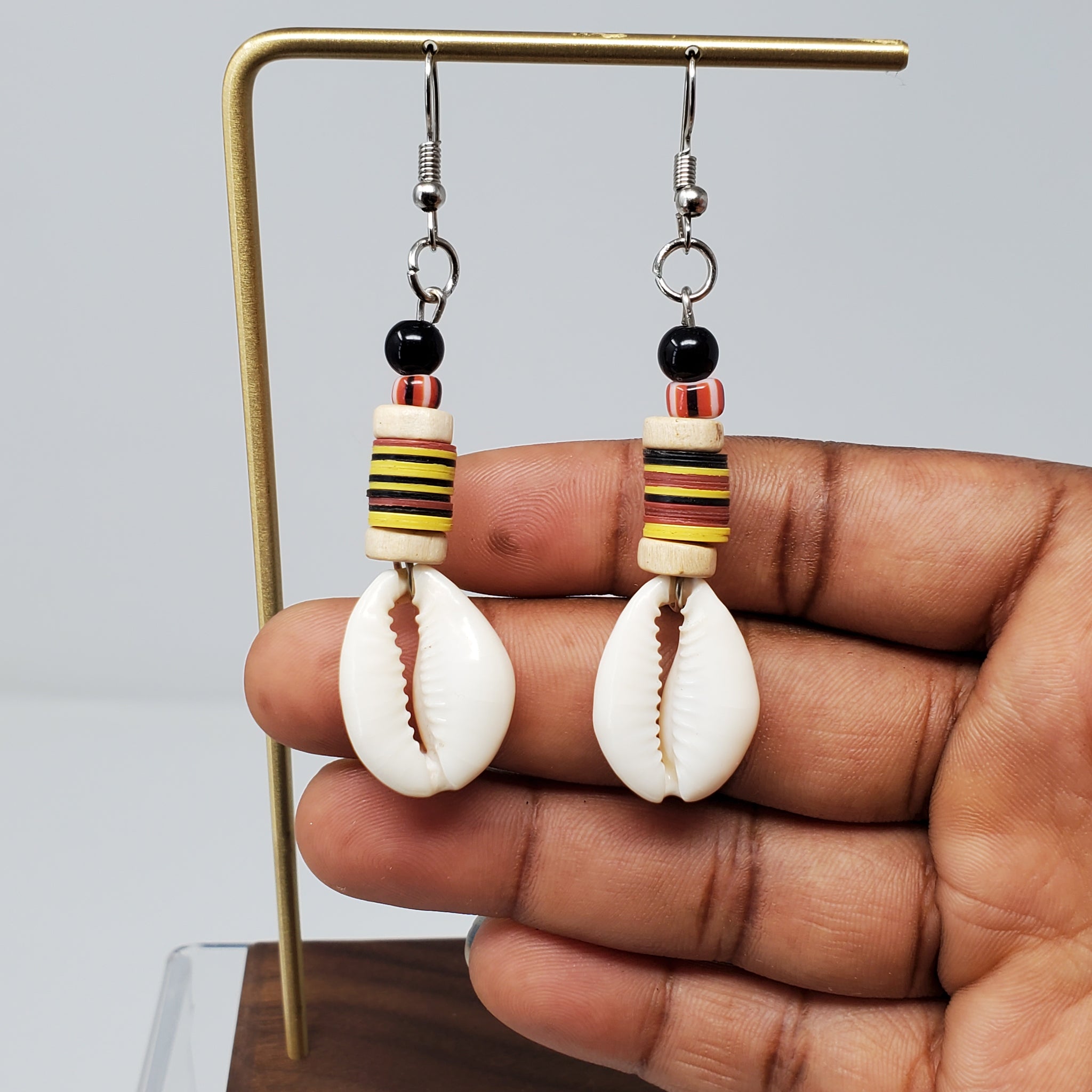 Imani Cowry Shell Earrings
