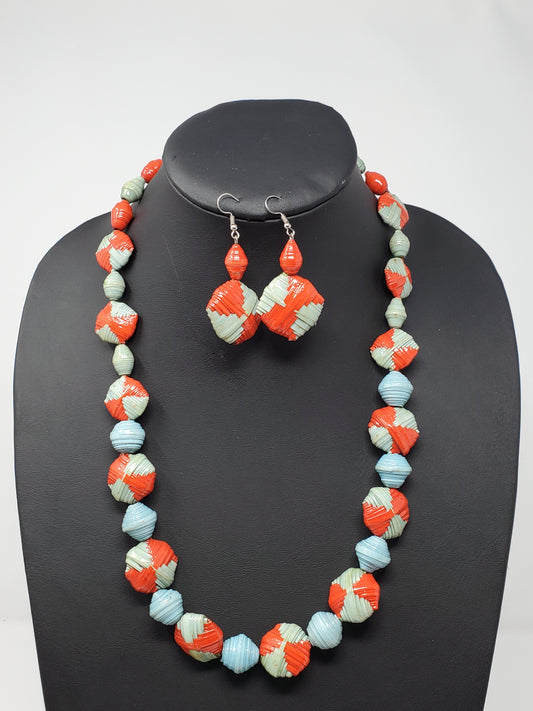 Maita Paper Necklace set