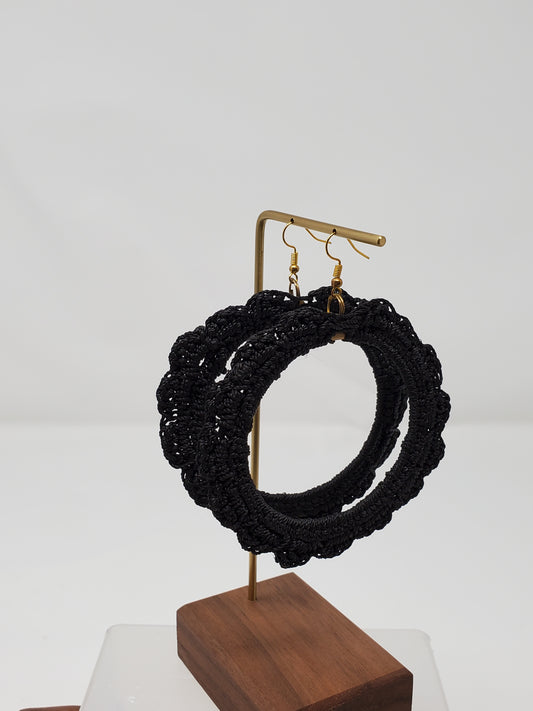 Jabulile Crotchet Hoop Earrings