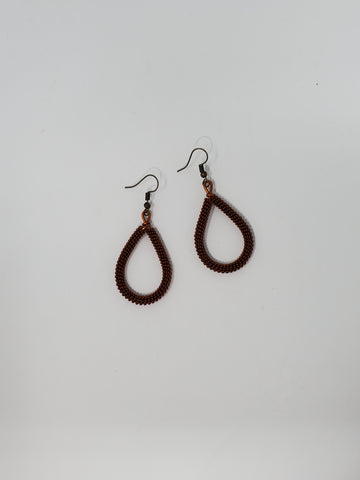 Lebogang Teardrop Wire Earrings