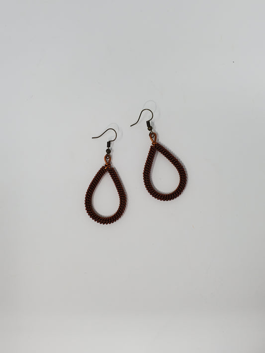 Lebogang Teardrop Wire Earrings