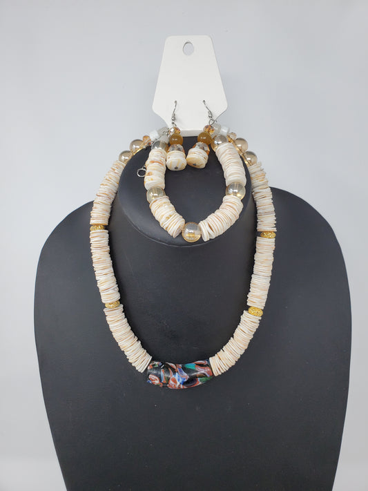 Afia Shell Beads Sets