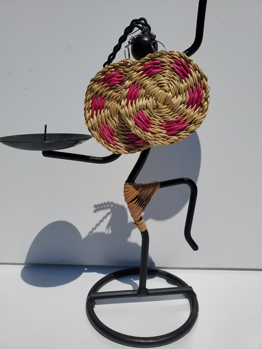 Large Aba Bolga Earrings
